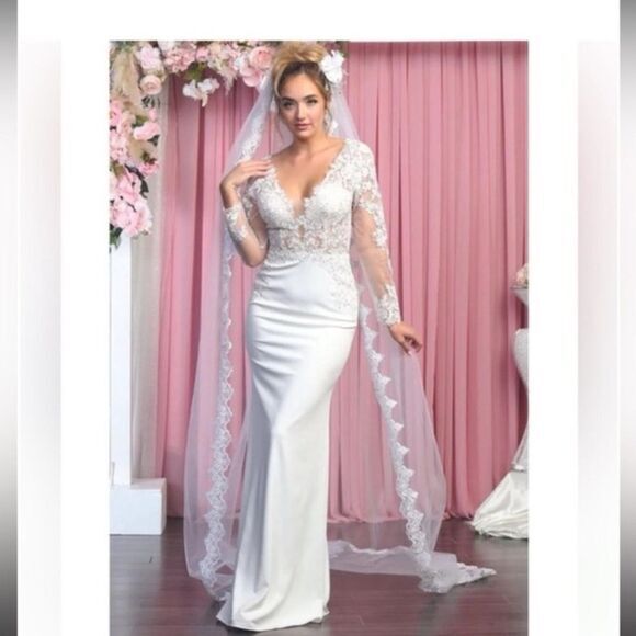 NWT LA Merchandise Pink Gown sz 14 - Picture 2 of 11